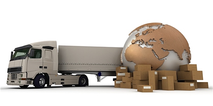 全球,卡车,运输