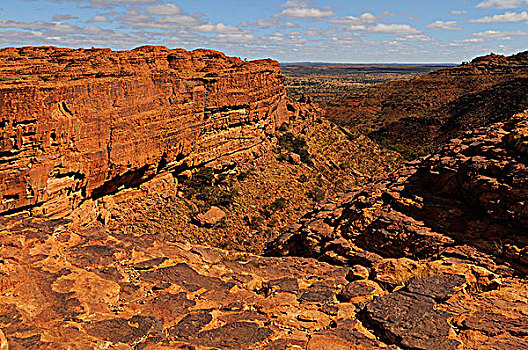 沙子,石头,国王峡谷,国家公园,北领地州,澳大利亚