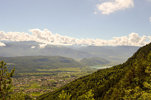 风景,山谷