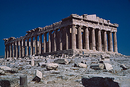 古老,帕特侬神庙,遗址,雅典,希腊,建筑,历史