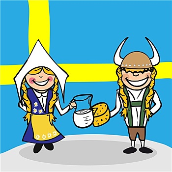 欢迎,瑞典,人