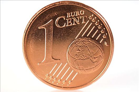 1分,欧元硬币