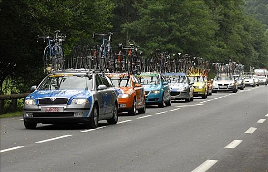 团队,汽车,跟随,环法赛,2006年