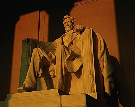 林肯纪念馆,华盛顿,美国
