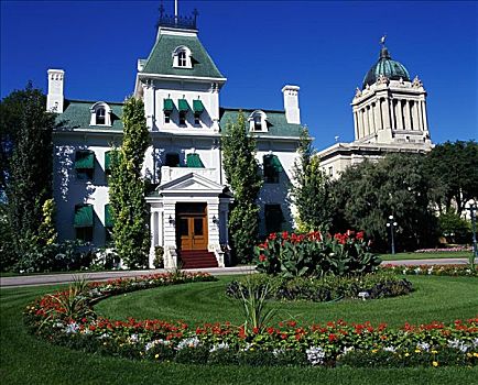 政府,房子,曼尼托巴,加拿大