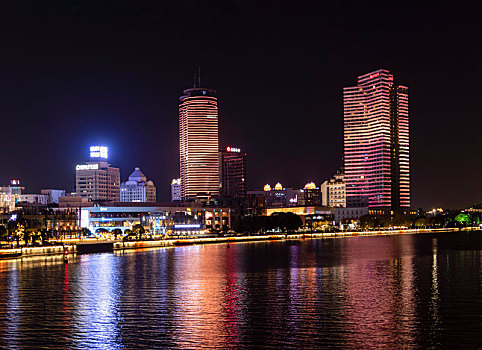 宁波城市夜景