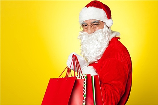 购物狂,圣诞老人,圣诞节