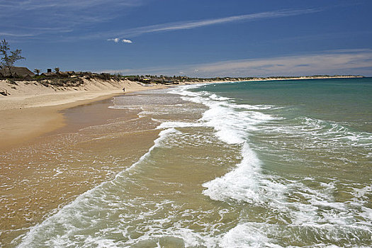 潮汐,海滩,莫桑比克