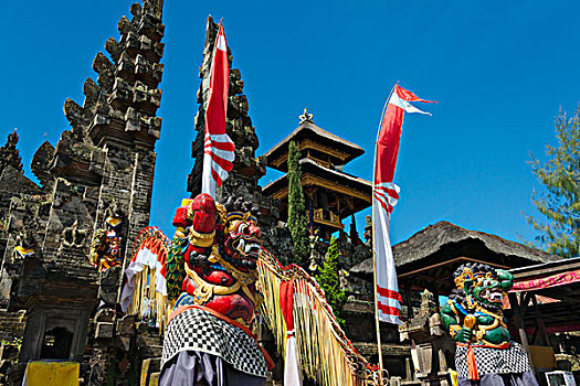 普拉布拉坦寺,巴图尔,庙宇,巴厘岛,印度尼西亚,大幅,尺寸