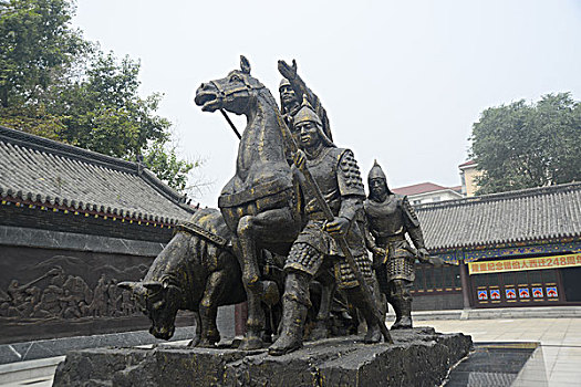 锡伯族家庙,雕塑,辽宁沈阳