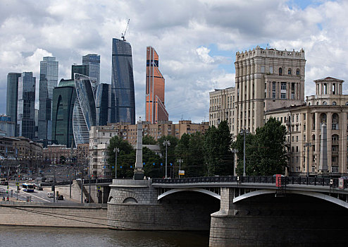 莫斯科,俄罗斯,市中心,风景