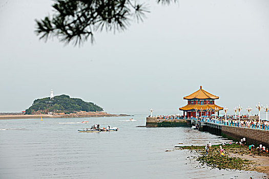 青岛,栈桥,海岸