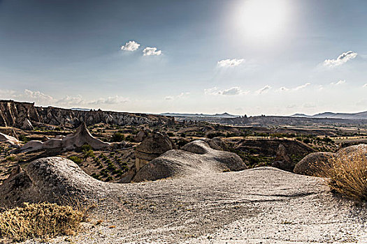 风景,岩石构造,卡帕多西亚,安纳托利亚,土耳其