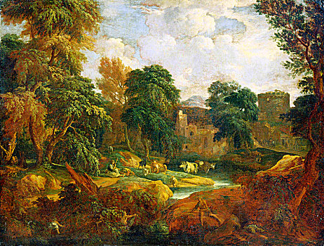 佛兰德斯,风景,17世纪,早,18世纪,艺术家