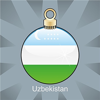 乌兹别克斯坦,旗帜,形状