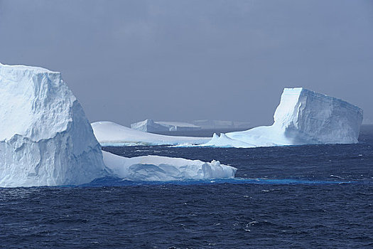 冰山,南极海峡,南极
