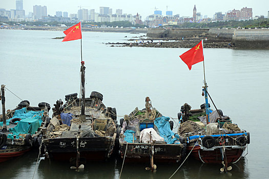 趁着暑期还有余额,游客涌到渔码头抢购海鲜