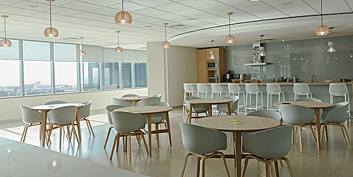 桌子,椅子,现代办公室,自助餐厅
