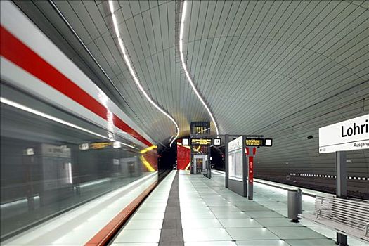 地铁站,波鸿,北莱茵威斯特伐利亚,德国,欧洲