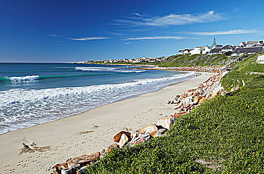 海滩,湾,西海角,南非