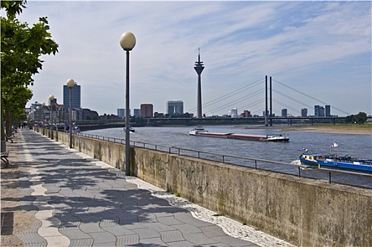 莱茵河,散步场所