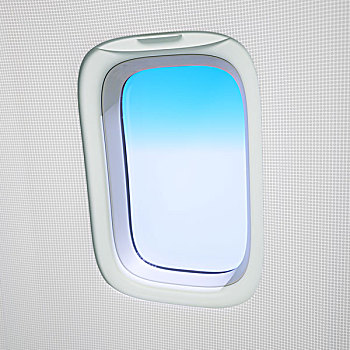 飞机,窗户,看穿