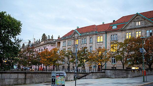 德国柏林老建筑,都是很有历史的建筑