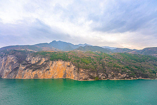 重庆市奉节县白帝城风景区,三峡夔门旅行风光图片