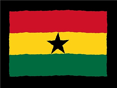 旗帜,加纳