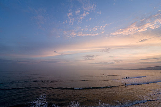 冲浪,早晨