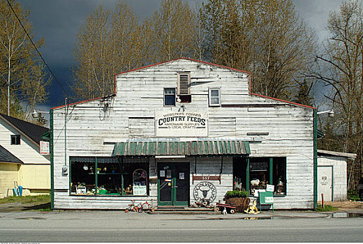 小杂货店,不列颠哥伦比亚省,加拿大