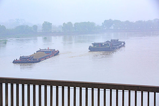 浙江,湖州,德清,乾元,运河,船,水面,两岸,大运河