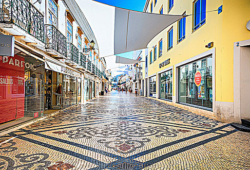 街道,法若,城市,区域,阿尔加维,葡萄牙