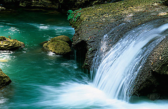牙买加,瀑布