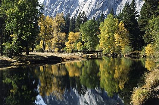 默塞德河,优胜美地国家公园,加利福尼亚