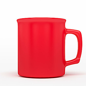 红色,咖啡杯