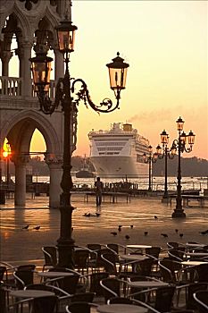 游船,威尼斯,意大利