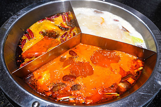 牛油骨汤番茄火锅锅底