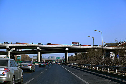 北京公路和高架桥