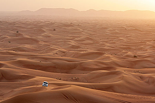 沙丘,迪拜,沙漠