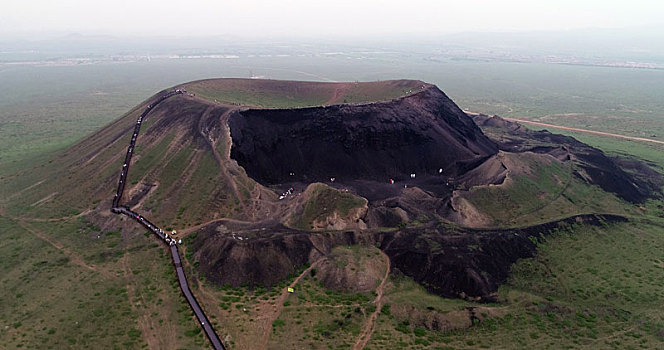 地质奇观,乌兰哈达六号火山
