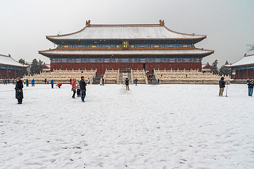 太庙冬雪