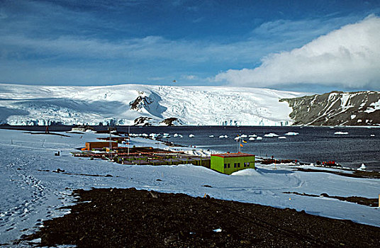 南极,乔治王岛,巴西,研究站