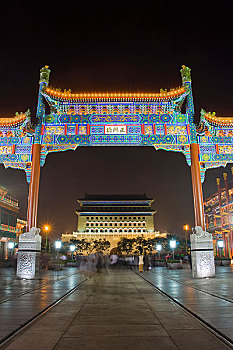 北京,前门,大栅栏