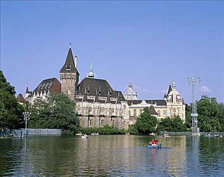 城堡,城市公园,布达佩斯,匈牙利
