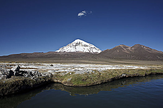 玻利维亚,国家公园,火山,内华达,热