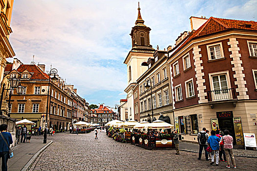 历史名城波兰华沙