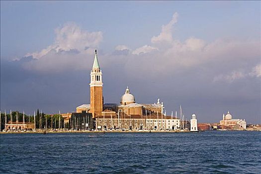 教堂,圣乔治奥,马焦雷湖,岛屿,威尼斯,意大利