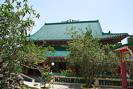 砂质黏土,竹林,寺院,香港