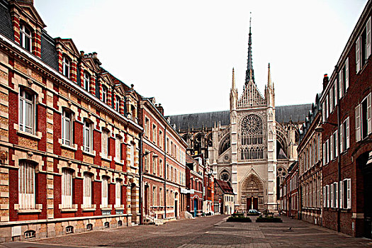 法国,亚眠,大教堂,世界遗产
